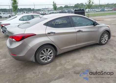 2014 Hyundai Elantra Limited/Se z USA, uszkodzony, nr VIN 5NPDH4AE8E8529041